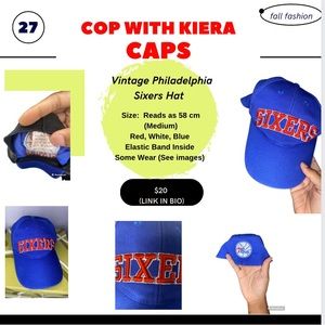 Vintage Philadelphia 76ers Hat